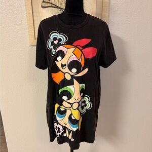 Dolls Kill Black Powerpuff Girls Tee Size Small NWOT